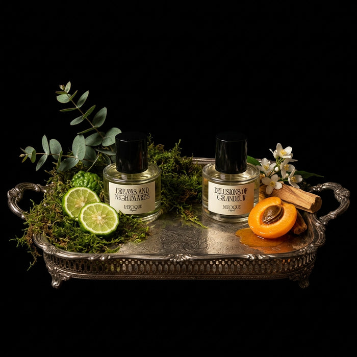 The Delusional Dreams niche perfume bundle - Dreams and Nightmares and Delusions of Grandeur by L'Epoque Parfums