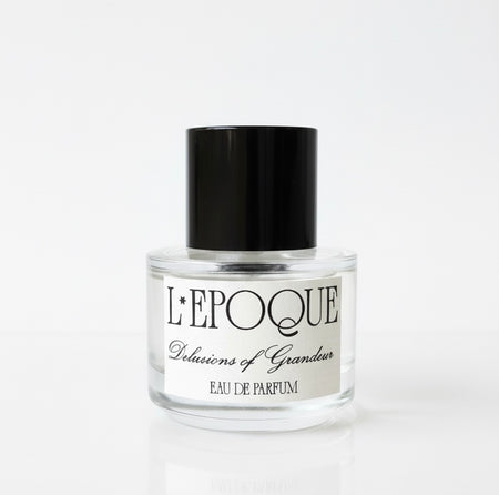 L'Epoque perfume bottle on a white background
