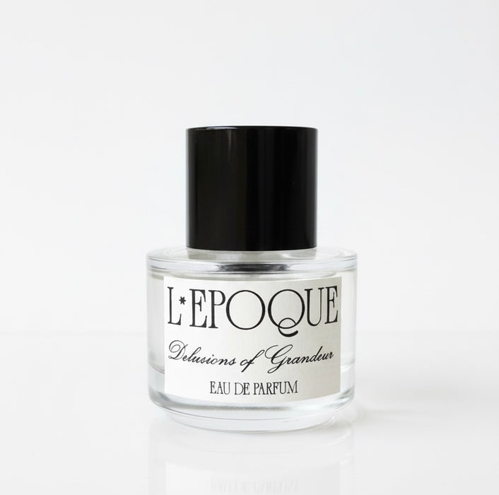 L'Epoque perfume bottle on a white background