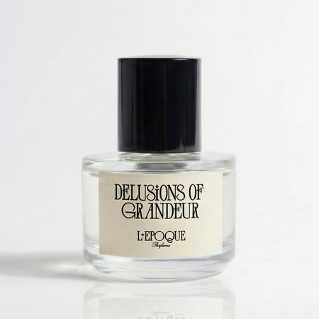 Delusions of Grandeur Eau de Parfum boozy amber tobacco unisex perfume 30ml - L'Epoque Parfums