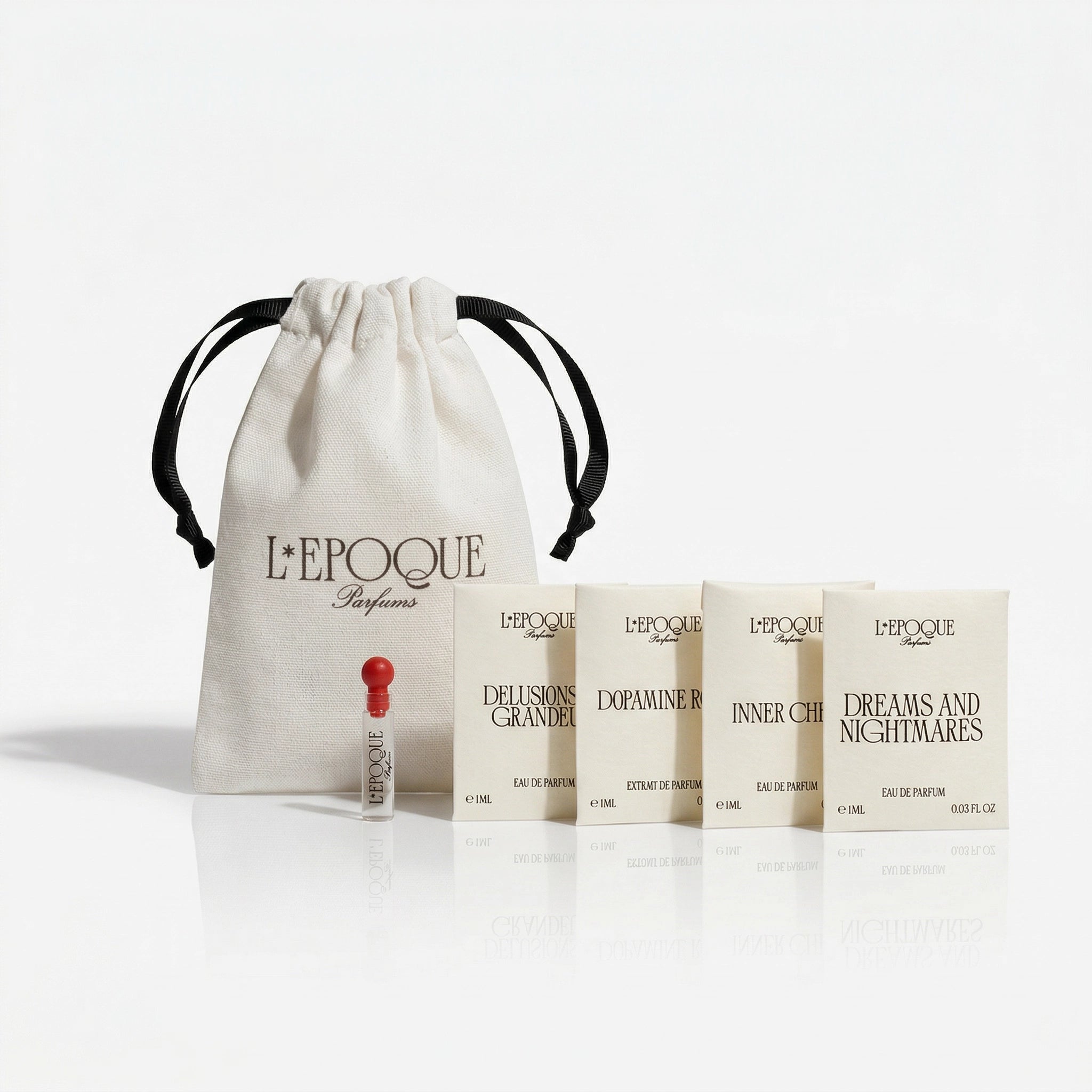 Niche Perfume Discovery Set | 4 Scents, $25 Credit | L'Epoque